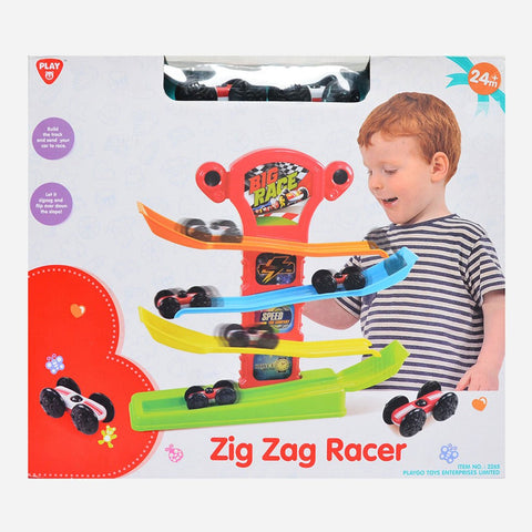 Playgo Zig Zag Racer Track Set For Kids