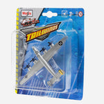 Maisto Fresh Metal Tailwinds (Gray With 4 Propeller) Plane Toy For Boys