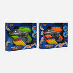 Road Rats Junior Green And Orange Soft Dot Stick Shooting Fun Toy Gun Bundle For Kids