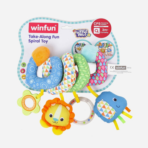 Winfun Take Along Fun Spiral Toy For Babies