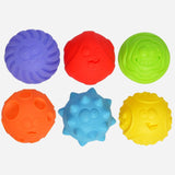 Playgo Rainbow Textured Balls