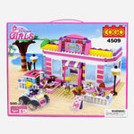 Cogo 4509 Magibrix Dream Girls Seafood Restaurant Building Blocks For Kids