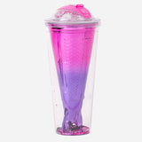 2-Tone Mermaid Tail Tumbler 75Ml Pink W Db