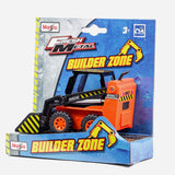 Maisto Fresh Metal Builder Zone Mcg 550 Orange Construction Vehicle For Kids