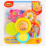 Winfun Daisy Spin Rattle 'N Teether