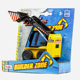 Maisto Fresh Metal Builder Zone Mcg 550 Yellow Construction Vehicle For Kids