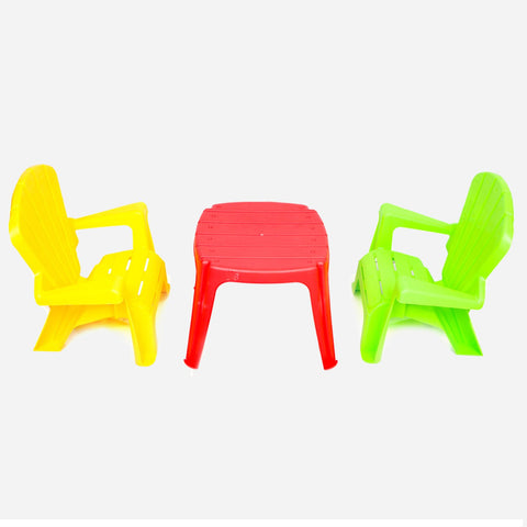 Toy Kingdom Multicolored Picnic Table And Chairs Set