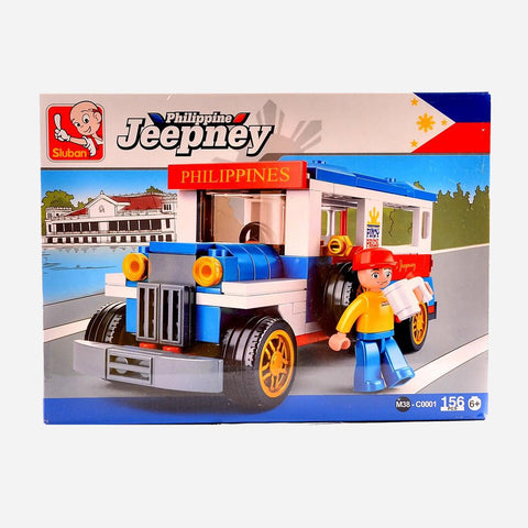 Sluban Philippine Jeepney 156 Pcs Building Blocks Set