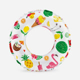 Lively Print Swim Ring Fruits