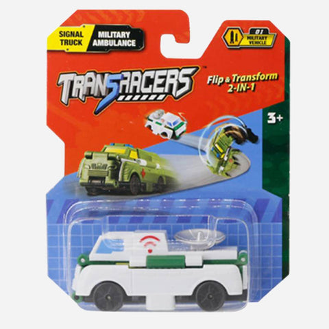 Transracers Signal Truck Military Ambulance Toy For Boys