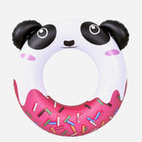 Jilong Sun Club Panda Animal Donut Swim Ring 21.5 X 25.5 Inch