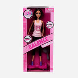 Sporty Girls Balance Wheel Doll For Kids Brunette