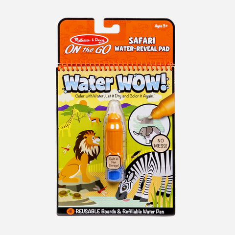 Melissa Doug Water Wow Safari Water Reveal Pad For Kids