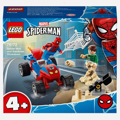 Lego R Super Heroes 76172 Spider Man And Sandman Showdown Age 4 Building Blocks 2021 45Pcs