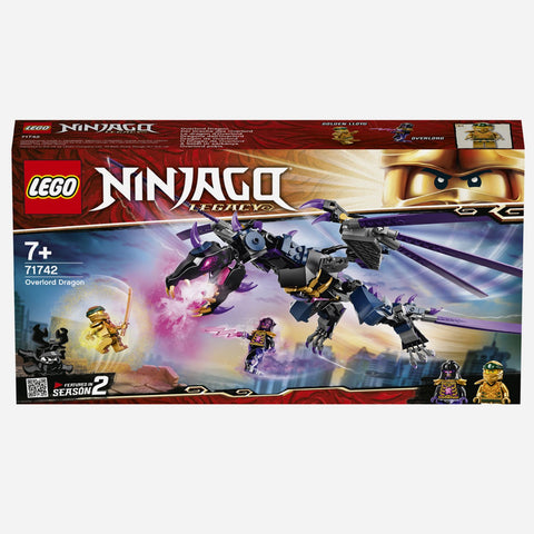 Lego R Ninjago R 71742 Overlord Dragon Age 7 Building Blocks 2021 372Pcs