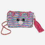 Ty Elise Unicorn Rainbow Purse Sequinsq