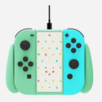 Ns Lucky Fox Joy Con Charge Grip Green