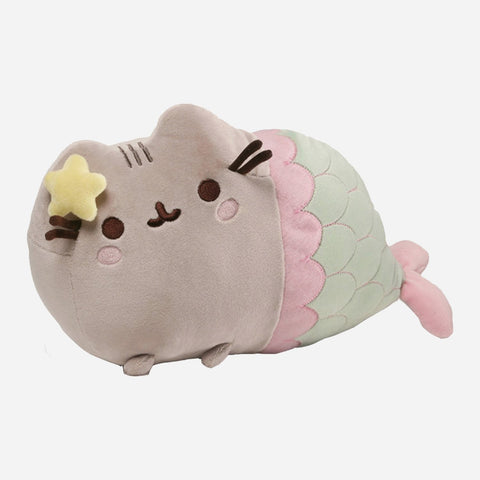 Gund 12 Inch Pusheen Mermaid With Star Toy For Kids