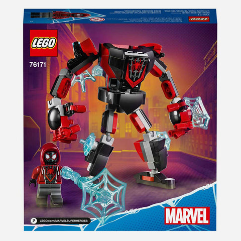 Lego R Super Heroes 76171 Miles Morales Mech Armour Age 7 Building Blocks 2021 125Pcs