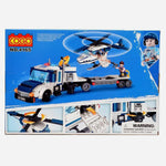 Cogo City Police Transport Truck 329 Pcs Building Blocks Set