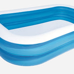 87 X 69 X 20 2 62M X 1 75M X 51Cm Blue Rectangular Pool