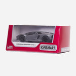 Kinsmart Lamborghini Aventador Lp700 4 Gray Die Cast Vehicle For Boys