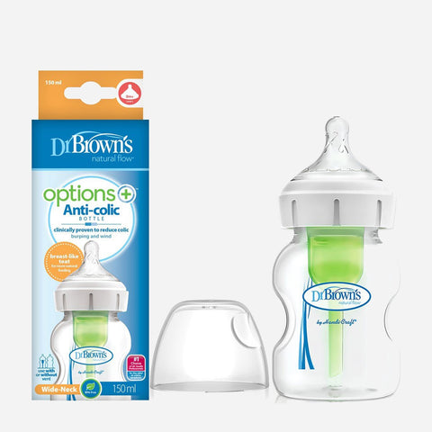 Dr. Brown's Options+ 5oz Wide-neck Feeding Bottle