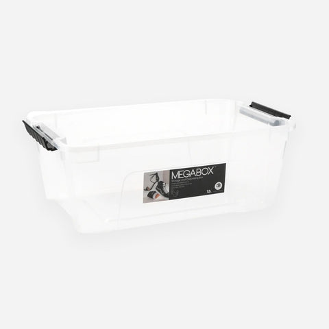 MegaBox Shoe Box Tansparent/Clear 12L