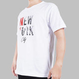 Men's Club Tees Rneck New York City White Tee