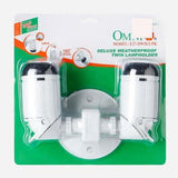 Omni Deluxe Weatherproof Twin Lamp Holder