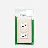 Omni 2-Gang Universal Outlet #P2-EG