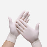 SM Accessories AXCS Safety Disposable Gloves White