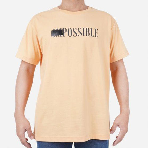 Men's Club Impossible Possible Yellow Tee