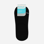 Biofresh Men's Casual Footcover Cotton Spandex Black