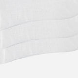 SM Accessories Plain Mid Calf Socks White