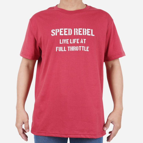 Men's Club Speed Rebel Tee Red