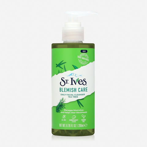 St. Ives Blemish Care Daily Facial Cleanser 200Ml  Tea Tree