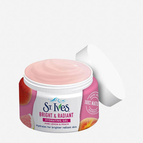 St. Ives Bright & Radiant Hydrating Gel 45G Pink Lemon & Peach