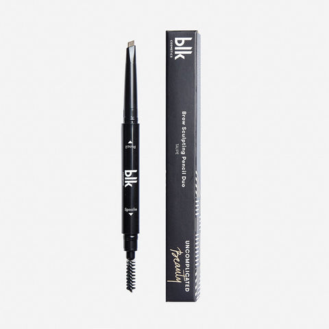 Blk Cosmetics Brow Sculpting Eyebrow Pencil Duo 10G  Taupe