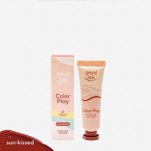 Happy Skin Color Play Multi-Use Mousse 10Ml  Sunkissed