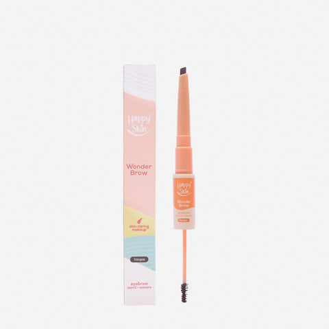 Happy Skin Wonder Brow Eyebrow Pencil And Mascara  Taupe