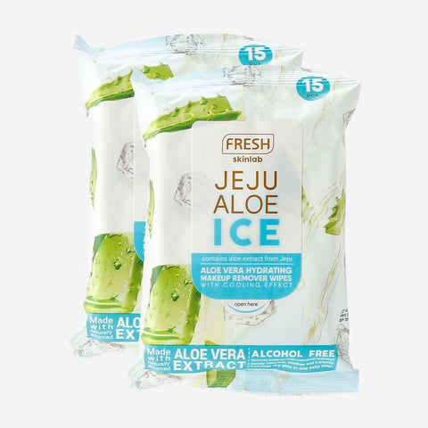 Fresh Skinlab 15-Piece Jeju Aloe Makeup Wipes