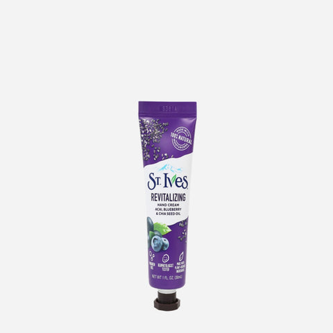 St. Ives Revitalizing Hand Cream 30Ml  Acai, Blueberry, And Chia Seed Oil