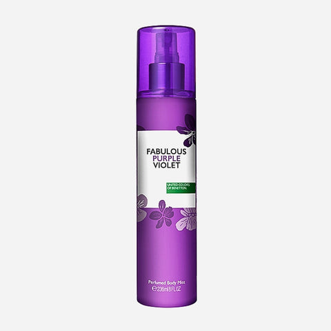 Benetton Body Mist 236Ml  Fabulous Purple