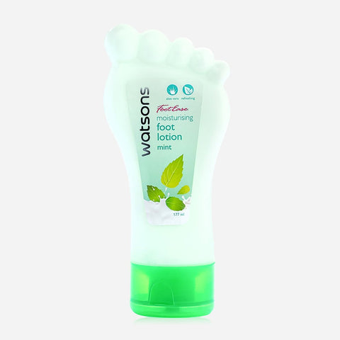 Watsons Footease Moisturizing Foot Lotion 177ML Mint