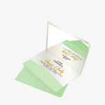 Luxe Organix 70-Sheet Anne Clutz Green Tea Oil Absorbing Blotting Paper With Compact Mirror