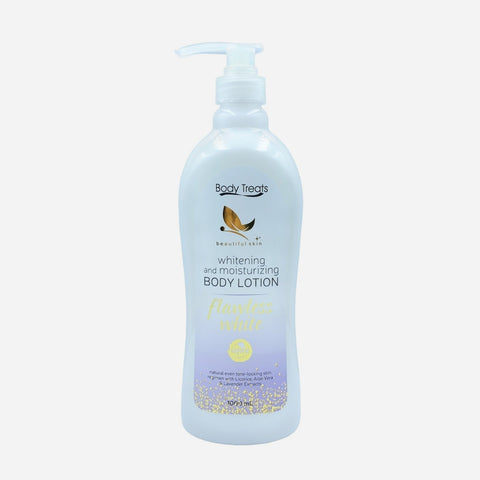 Body Treats Whitening And Moisturizing Body Lotion 1000Ml  Flawless White