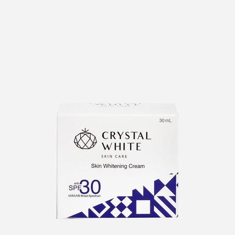 Crystal White Skin Care Skin Whitening Cream Spf30 30Ml