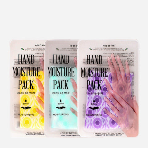 Kocostar 3-Pack Hand Moisture Set Assorted