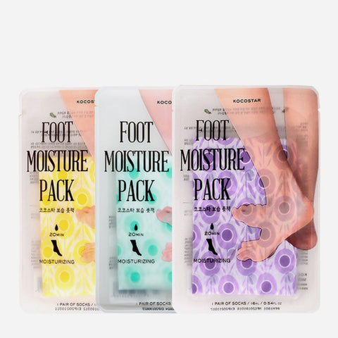 Kocostar 3-Pack Foot Moisture Set Assorted